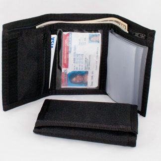 Trifold Wallet with Zipper Coin Pocket - 17PLZ