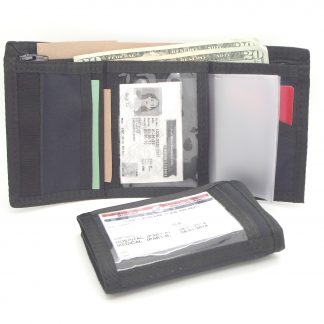 RFID Trifold Wallet with Outside ID Window - 17PLWB-RFID-ID