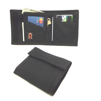 Original Bifold Wallet with Zipper Coin Pocket & RFID Blocking Panel - Black - 11PLZ-RFID-BLK