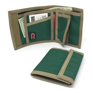 California Bifold Wallet with Inside Hook & Loop Pocket - 12PL