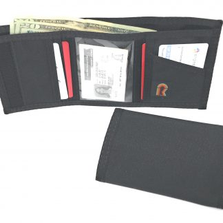 RFID - Trifold Basic - Black - 17PLW-NZ-RFID-BLK