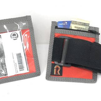 Rainbow of California-Armband Nylon Adjustable ID/Badge Holder w/Zipper Pouch. Medium
